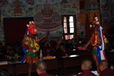 尊貴的  格巴仁波切於加德滿都南卡穹宗寺廟舉行法會！