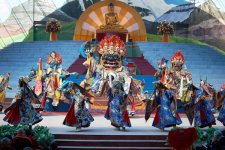 大寶法王噶瑪巴首次於印度的金剛舞